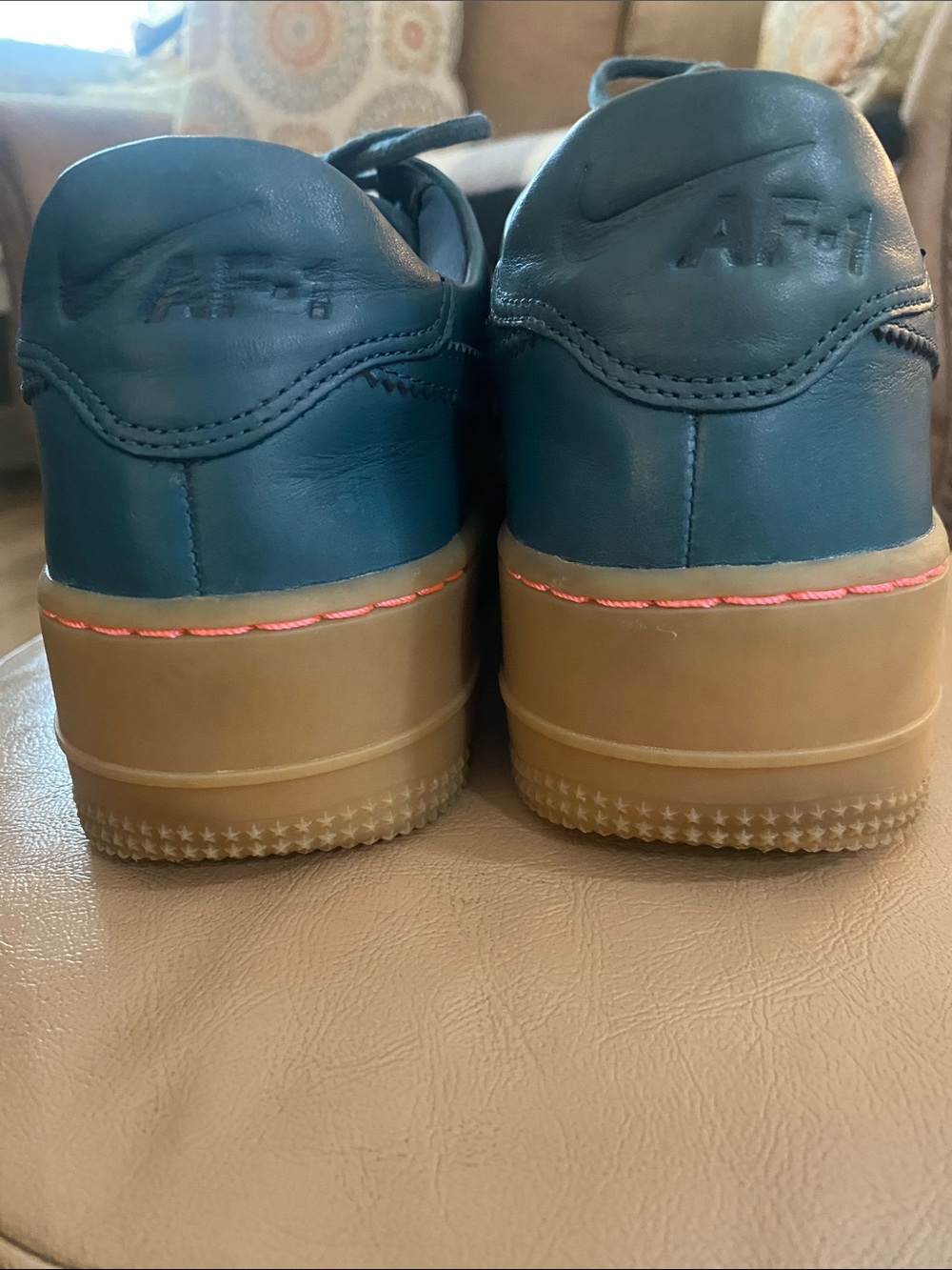 Nike Wmns Air Force 1 Sage Low LX 'Deep Jungle Size 9.5 - Picture 5 of 10